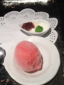 アンニン & シャーベット